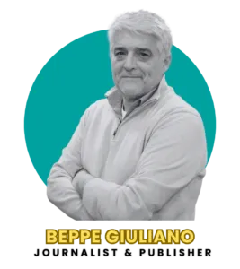 Beppe-Giuliano, journalist and publisher