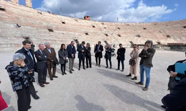 Work begins to make Arena di Verona accessible for the 2026 Paralympics