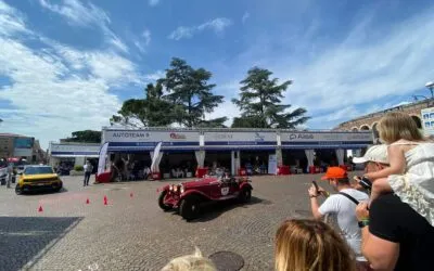 The Mille Miglia comes back to Verona and brings pilots from all over around the world 