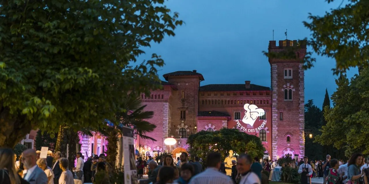 The Via dei Sapori Dinner Show brings Friulian food and wine excellence to the castle of Spessa