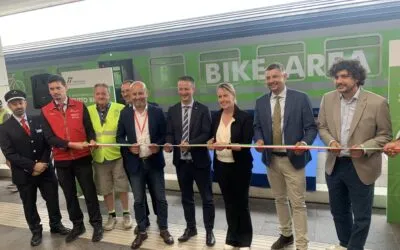 Trenitalia’s new service “Tutto bici” has been inaugurated at Porta Nuova’s train station