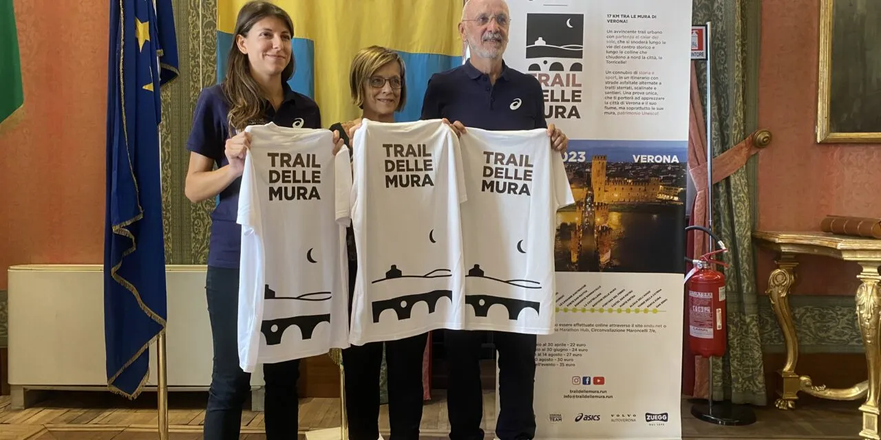 An evening urban trail to explore Verona. It’s Asics Trail delle Mura