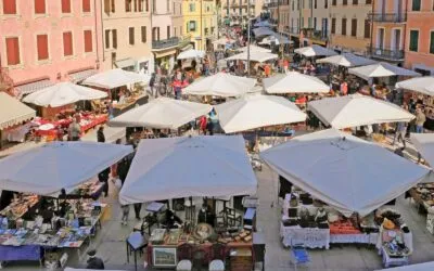 The Antiques and Vintage Market in Valeggio sul Mincio