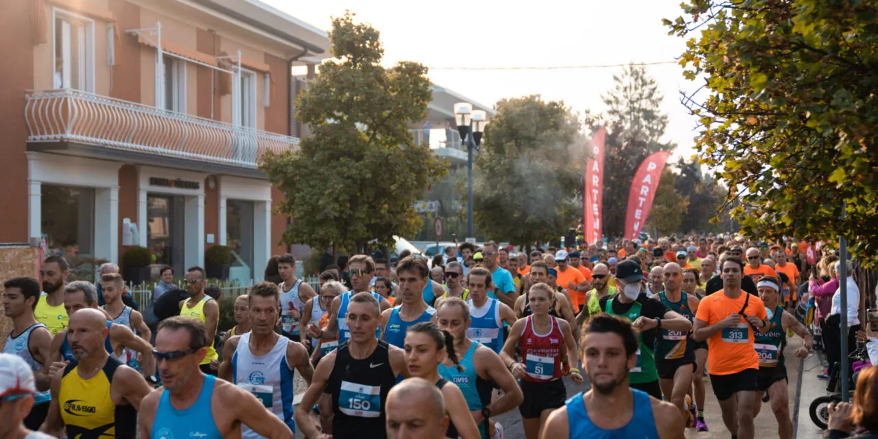 At the starting line for La 10 di Bardolino