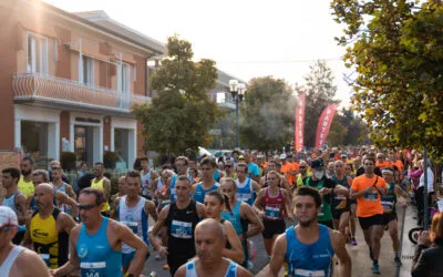 At the starting line for La 10 di Bardolino