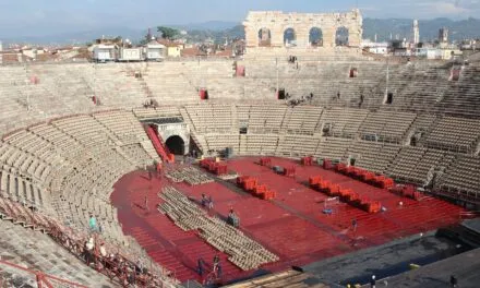 Epiphany weekend in Verona. Last chance to visit the Arena before it closes for a month