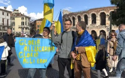 Takes to the streets in support of Ukraine: “Verona people have been crucial, but our work cannot stop”