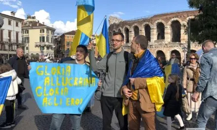 Takes to the streets in support of Ukraine: “Verona people have been crucial, but our work cannot stop”