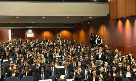 Young students became ambassadors for a day thanks to the Italy Model United Nations project, which took place in Gran Guardia