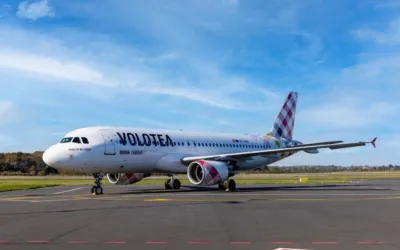 New international Volotea connections. Madrid, Prague, Copenhagen, and Valencia are added