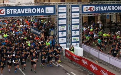 Ribbons for the start of the Veronese race: thousands expected for the StraVerona