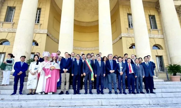 Twinning Verona – Hangzhou, the Chinese delegation welcomed by the Mayor for the first time