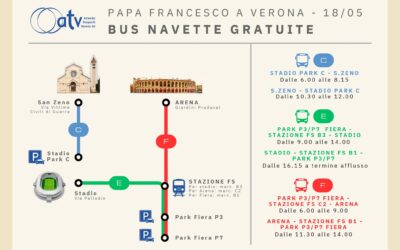 Arrival of the Pope in Verona: all you need to know to get around the city