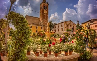 May, the month of roses is celebrated every year in Bussolengo