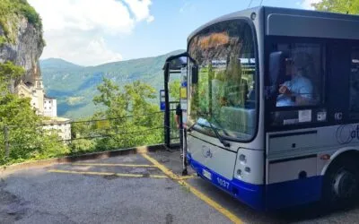 ATV launches new bus service for pilgrims and hikers to Madonna della Corona Sanctuary