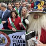 Papà del Gnoco at New York’s Columbus Day parade