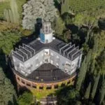 Villa Girasole in the province of Verona, an original Italian example of a rotating house