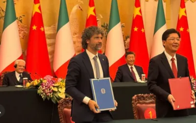 The Mayor of Verona flies to China to sign a Twinning of Unesco sites