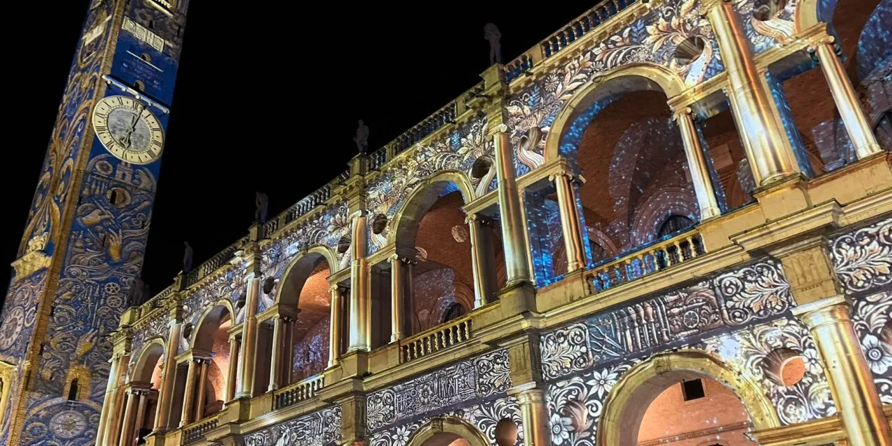 Christmas in Vicenza: videomapping with light and sound show